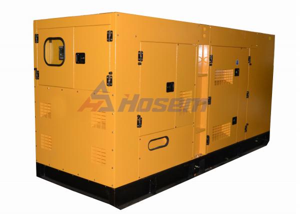 200kVA Doosan Diesel Generator Set for Industrial , Soundproof Diesel Generator 
