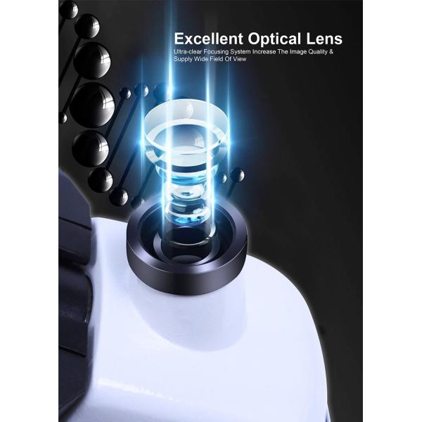 A31.5121-M Infinity Corrected Microscope Student Achromatic Monocular Quadruple