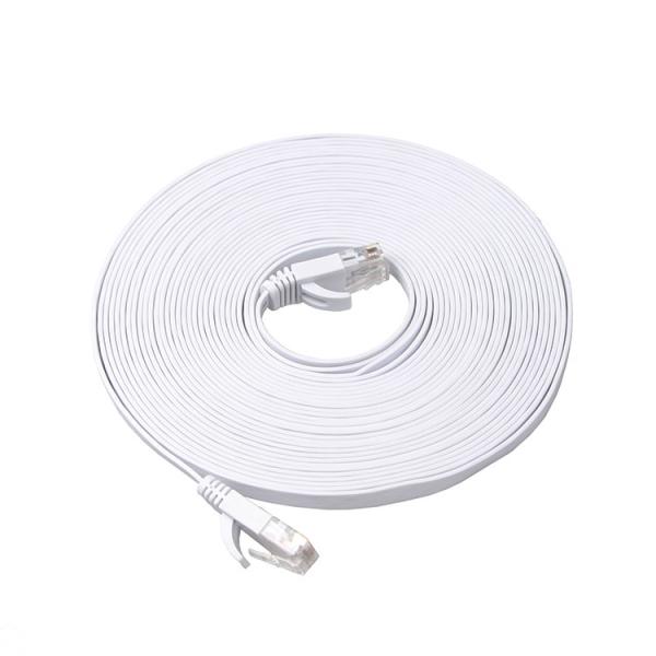 Durable Slim Flat Cat6a Patch Corde High Speed Gigabit Practical