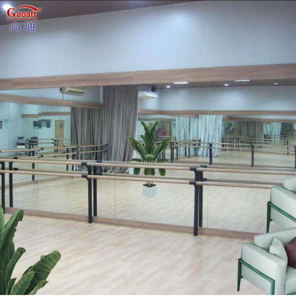 Customizable Large Glass Panels Unbreakable Wall Mirror For Wall Clear Mirror Color