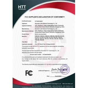 Shenzhen Lezhi Network Technology Co., Ltd. Certifications