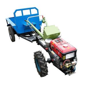 China Garden 5.67kw 8HP 2 Wheel Walking Tractor With Trailer Mini Size on sale