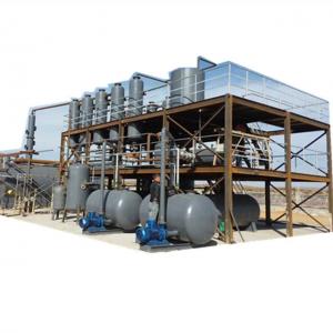 China 16KW High Capacity Crude Oil Waste Used Engine Oil Motor Oil Refinery Machine for Diesel wholesale