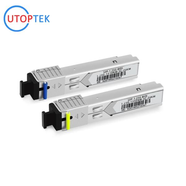 155M SFP Single SC 60km 1310/1550nm DDM optical Transceiver Module ZTE/Cisco/Huawei/HPE/Aruba/Mikrotik