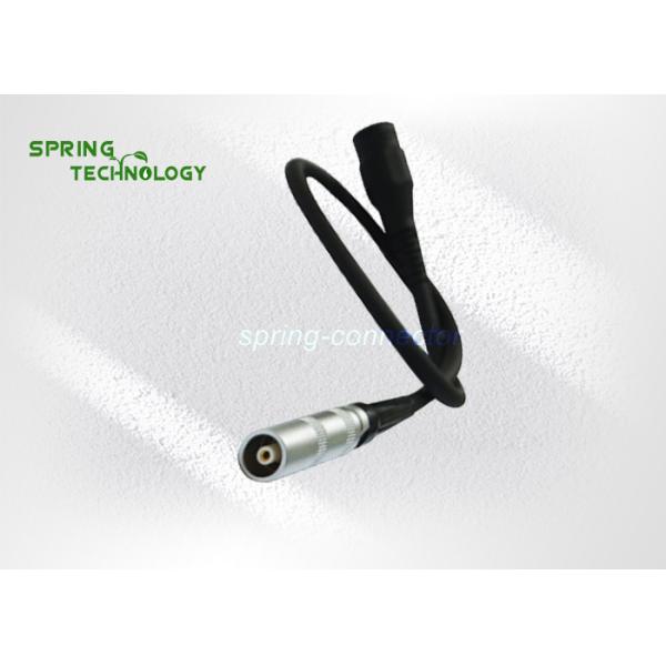 Unipole Coaxial Custom Cable Connection Socket To Receptacle For Video / Audio Equipment