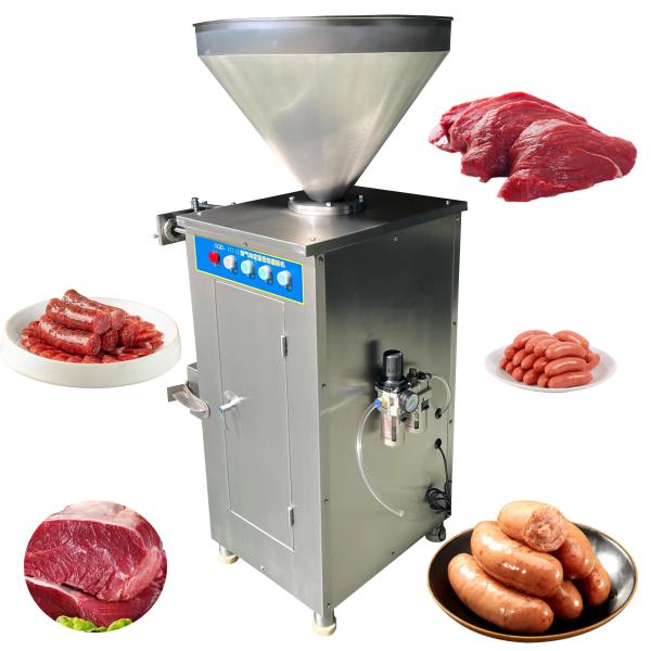 High Efficiency Air Powered Pneumatic Quantitative Twisting Sausage Filling Machine