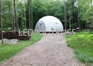 China Entry Camping Geodesic Dome Tent 12m For Hotel Retail Shop wholesale