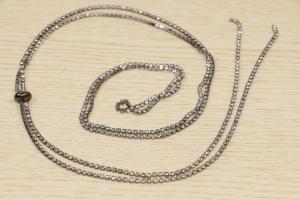 China nonirritable rhinestone necklace chain 49in Length For Multiusage wholesale
