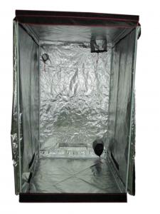 China High Reflective Hydroponic Grow Room with 600D Mylar Fabric and View Window, Red Edge 4×4 on sale