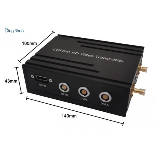 Remote COFDM Digital Video Transmitter 5W RF Power For Security Purpose