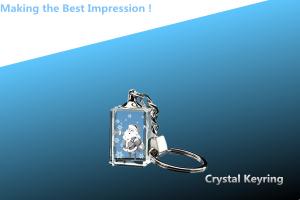 China crystal keychain/crystal keyring/rectangle crystal keyring/rectangular key chain wholesale