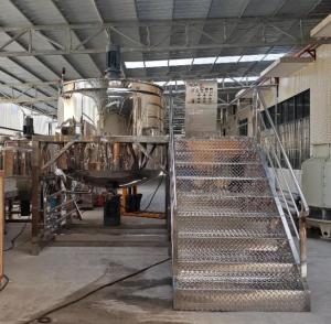China Liquid Soap Making Machine / Shampoo With Complex Scraping Board Blending Oar And Sanitation Grade Mirror Polishing Surface wholesale