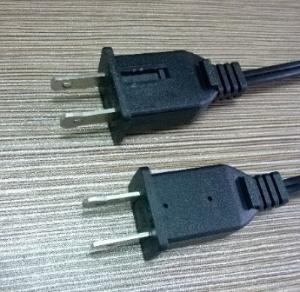 China UL approved 2-pin polar plug with fuse nema 1-15P SPT-1/SPT-2 power cord plug on sale