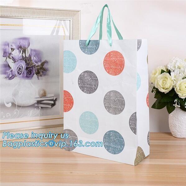 China Factory And Fancy Customized Printed Luxury Paper Shopping Bag With Logo Custom,Low price custom colored wedding g