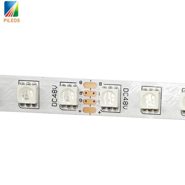 DC48V Flexible LED Strip Light 120 Degree Beam Angle for Versatile and Durable Lighting Solutions