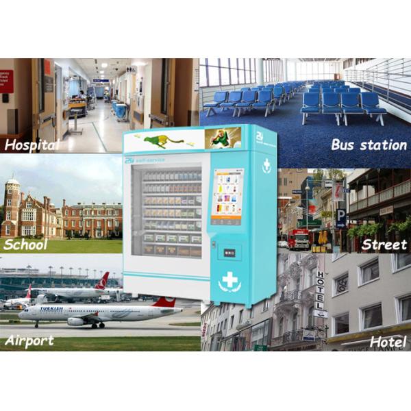 CE FCC Certification Pharmacy Vending Machine With Remote Control Management System