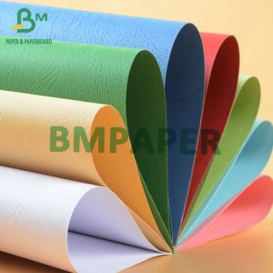 110gsm Binding Cover Paper Two sides Leather Texture A1 A2 A3 A4 A5 Embossed