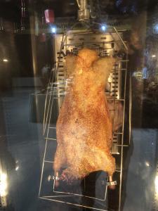 China S/S Electric Duck Chicken Rotisserie Grill Machine Vertical With Glass Door wholesale