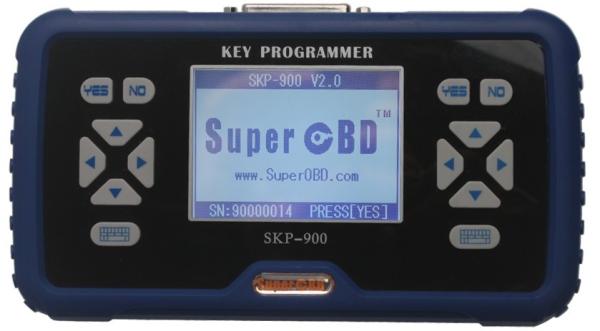 Quality SuperOBD SKP900 Handheld OBD2 Car Key Programmer V4.5 No Need Pin Code When Do Key Programming for sale