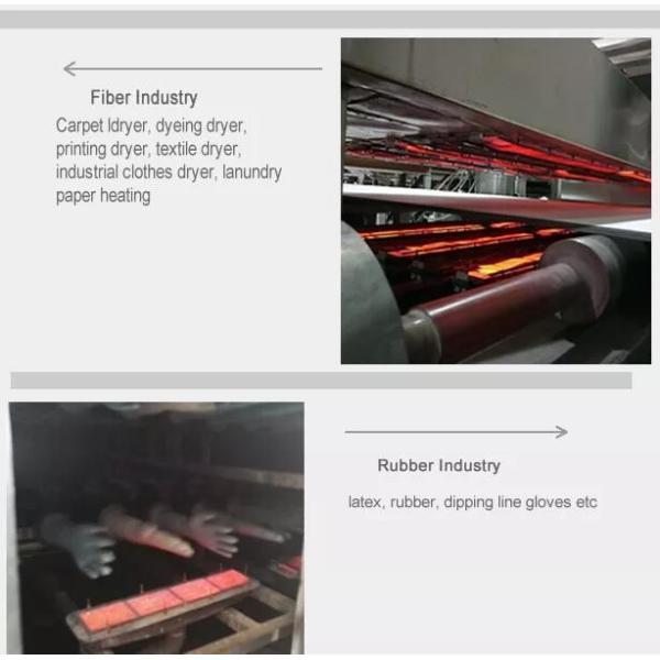 High Efficiency Infrared Catalytic Gas Burner Galvanized Steel Energy Saving