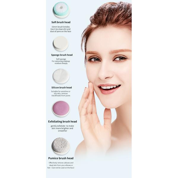 Battery Powered 3W 3V Facial Cleansing Device