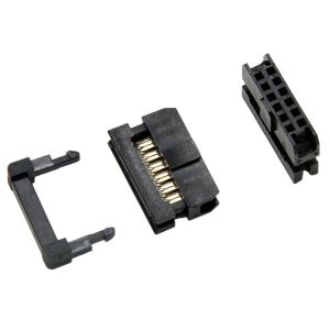 China IDC Female Socket Wire Connector Housing 2.00mm Pitch 50 Pin wholesale