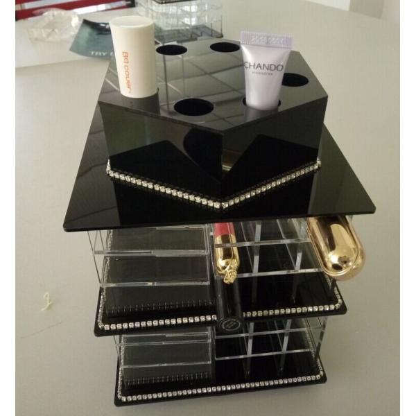 Acrylic Makeup Organizer for Cosmetics Plexiglass Cosmetics Display Case