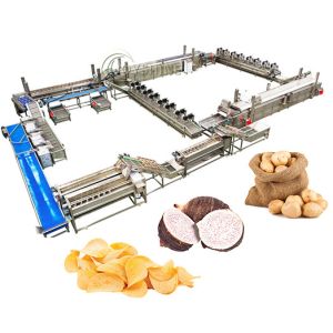 Buy cheap Potato Chips Thickness 1-2mm French Fries Production Line for Frozen Fries from wholesalers