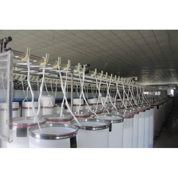 40 / 2 50 / 3 Semi Dull Hank Yarn 100% Spun Polyester Bleached White For Sewing Thread