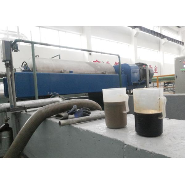 Antifriction Horizontal Decanter Centrifuge Anticorrosion Stainless Helical Pusher