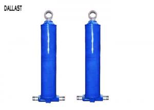 China Standard Hoist Hydraulic Cylinder for Dump Trailer Double Acting with Earring Axle wholesale