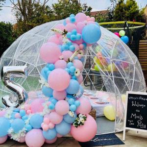 China 5m Inflatable Bubble House Balloon Luxury Outdoor Tent With Blower wholesale