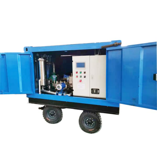 Water Jet High Pressure Test Pump Unit 200bar 135L/Min For Efficient Hydrostatic Testing