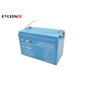 Buy cheap High Power 12v 100ah Lithium Ion Deep Cycle Battery For Marine / Solar Energy from wholesalers