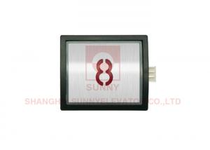 China SN-PB113 Elevator Push Button Spare Parts  Illuminant Halo And Characters on sale