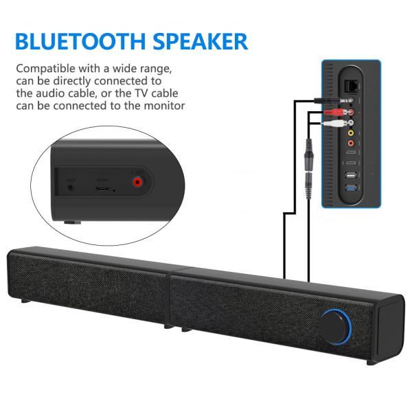 DTS Audio Home Theater Soundbar Bluetooth V5.0 1 Year Warranty