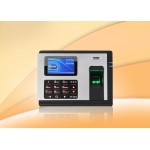 Buy cheap Embedded fingerprint time attendance machine Clocking Systems with Check in / from wholesalers