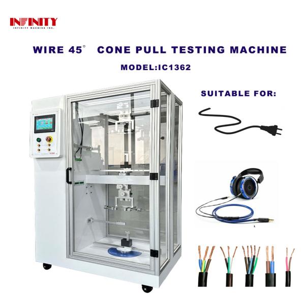 Wire Pull Tester for Precise Wire Resistance Detection AC220V 3A Power Supply