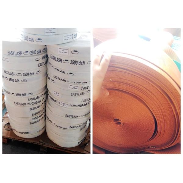 150 MM 5 Ton Red Heavy Duty Polyester Webbing Roll TUV GS Certificate