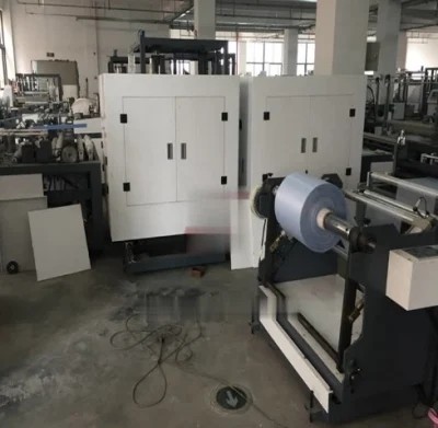 Fully Automatic Non Woven Handle Bag Making Machine 380V Cloth Bag Making Machine