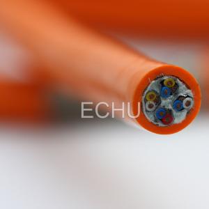 China PUR wear resistant with overall copper screen robot cable EKM70973 with ROHS bear low temperature wholesale