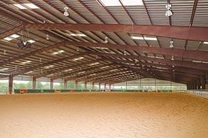 China Customized Agricultural Metal Buildings Steel Barns 50’x125’x22′ Prefab Garage wholesale