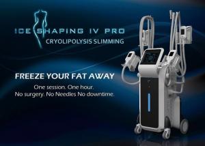 China UK hot four handles Cryolipolysis body shaping cool tech fat freezing machine with ISO Certificate wholesale