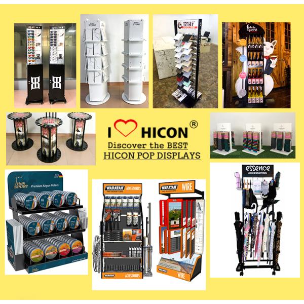 Straight Safety Razor Display Stand Shop Flooring Display Rack