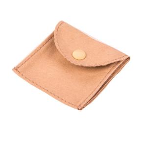 China Portable Small Velvet Pouches For Jewelry , Button Locked Jewelry Gift Bags wholesale