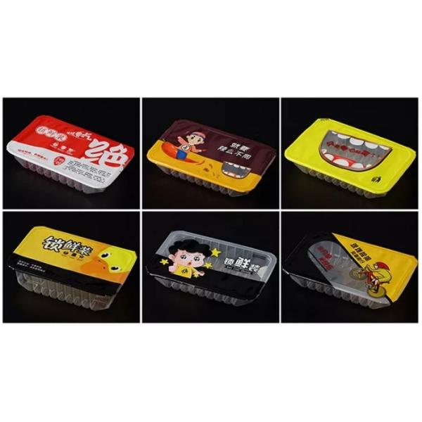 Automatic Food Tray Sealing Machine Tray Sealer Electric Table Type