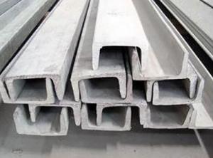 China Hot Rolled Stainless Steel Structural Channel 310S 6m U Channel Bar ASTM on sale