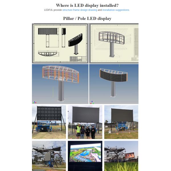 P4 750w/Sqm SMD1921 6000nits Outdoor LED Display Board