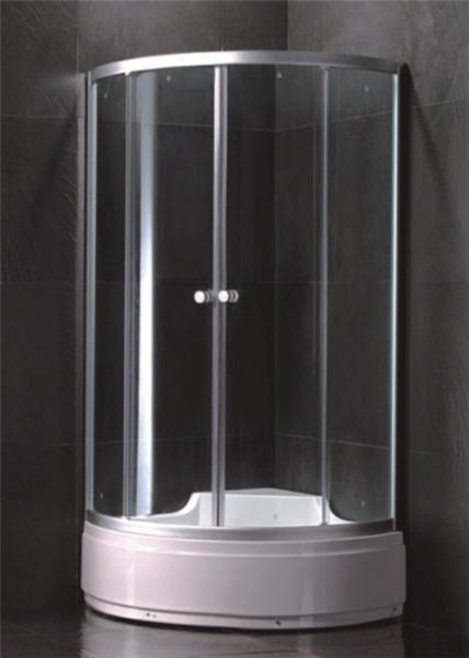 Quality Custom Made Single Door Shower Enclosure Large Shower Stall With Entry Sliding Door for sale