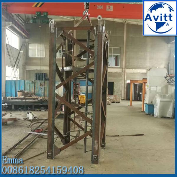 PT3510 2.5T Topless Tower Crane Inner Climbing Type With Inverter Control